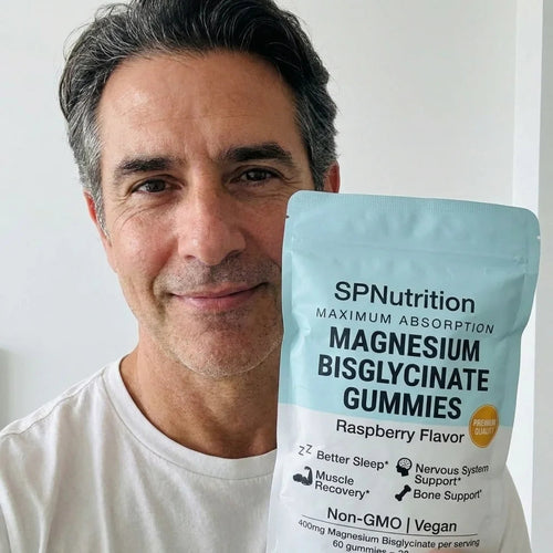 Customer holding a product
